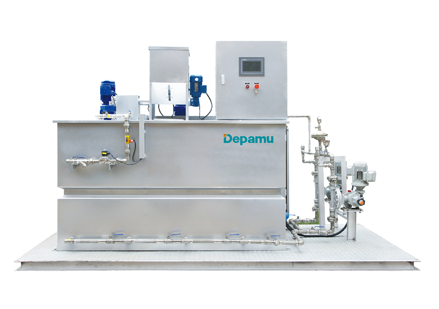 Dispositivo automático de dosificación y disolución / dispositivo de dosificación de polvo seco